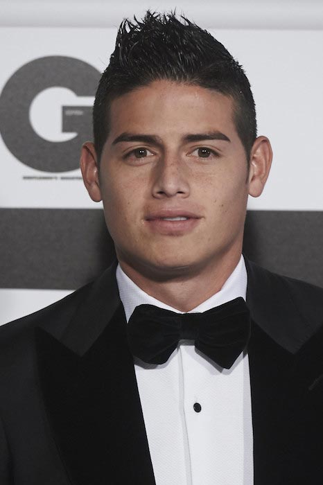 James Rodriguez ved GQ Men of the Year 2015 Awards i Madrid, Spanien