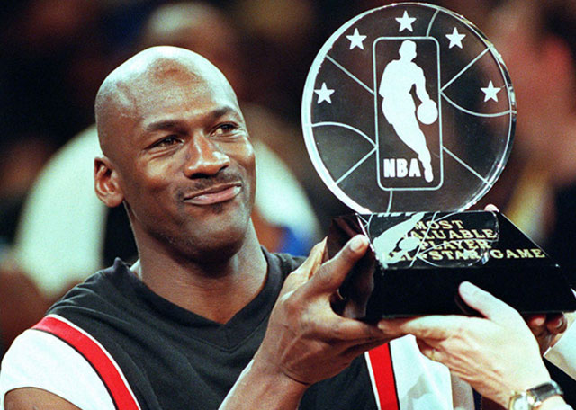 Michael Jordan hædret