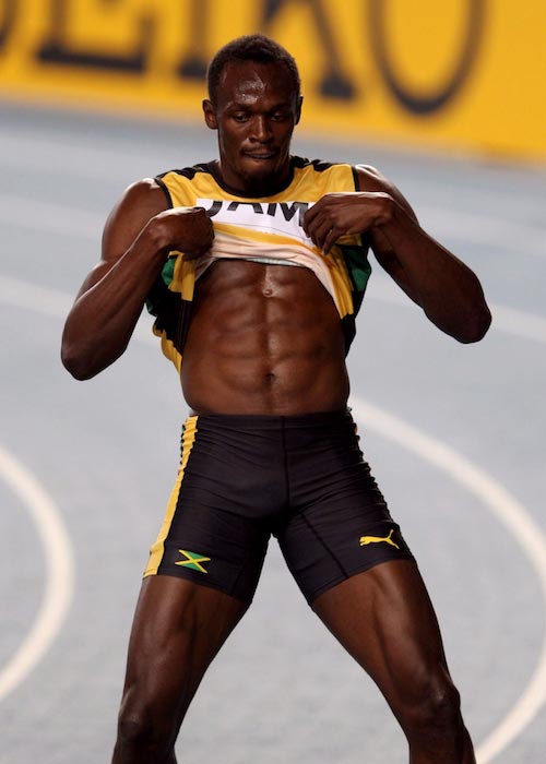 Σώμα χωρίς πουκάμισο Usain Bolt