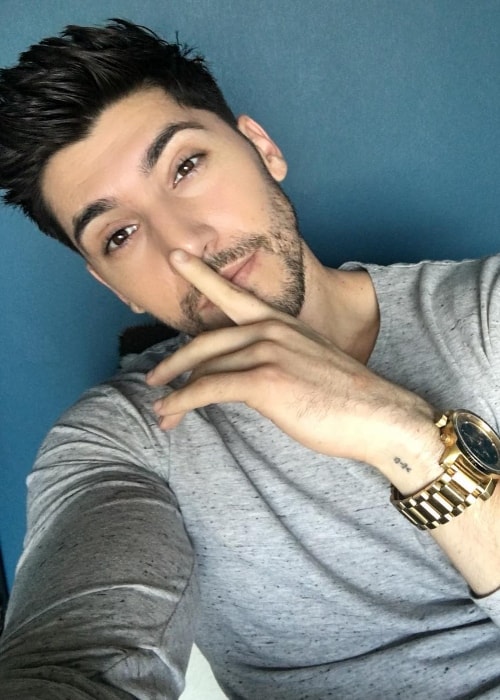 Josh Leyva i en selfie i august 2016