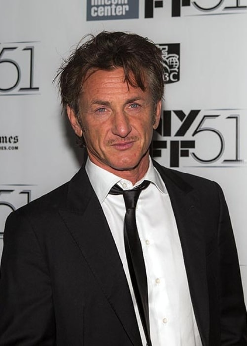 Sean Penn set på den 51. New York Film Festival i oktober 2013