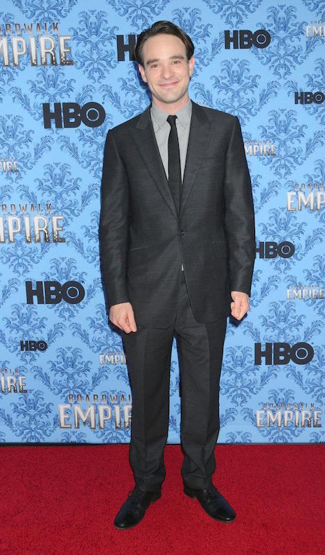 Charlie Cox på Boardwalk Empire sæson 3 premiere i New York