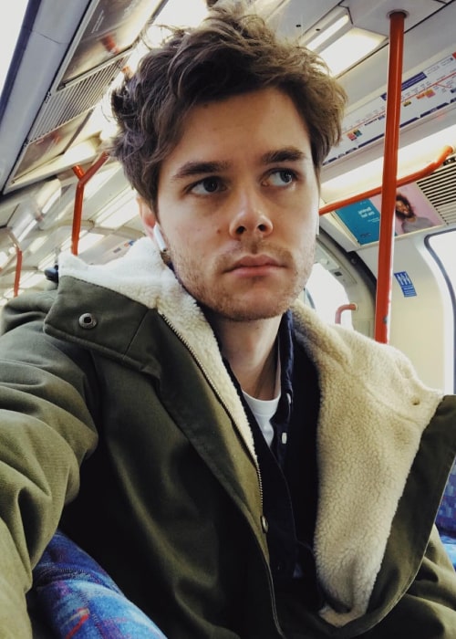Harrison Webb i en Instagram-selfie fra februar 2019