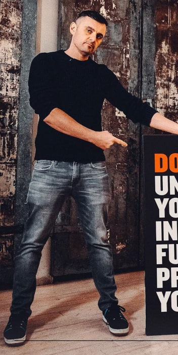 Ο Gary Vaynerchuk όπως φαίνεται σε μια ανάρτηση στο Instagram τον Οκτώβριο του 2020