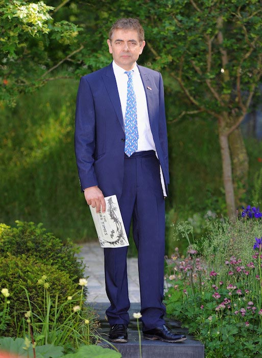 Ο Rowan Atkinson στην ημέρα VIP προεπισκόπησης του The Chelsea Flower Show στις 19 Μαΐου 2014
