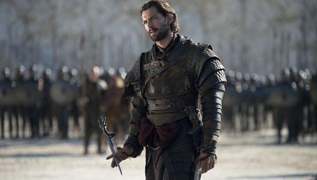 Michiel Huisman som Daario Naharis i Game of Thrones