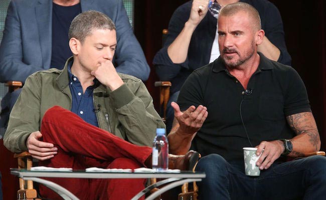 Wentworth Miller og Dominic Purcell ved Winter Television Critics Association Tour 2015