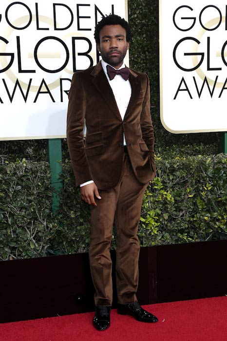 Donald Glover ved Golden Globe Awards 2017