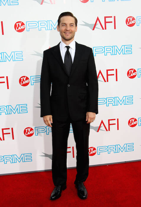 Tobey Maguire AFI Lifetime Achievement -palkintoseremoniassa vuonna 2009