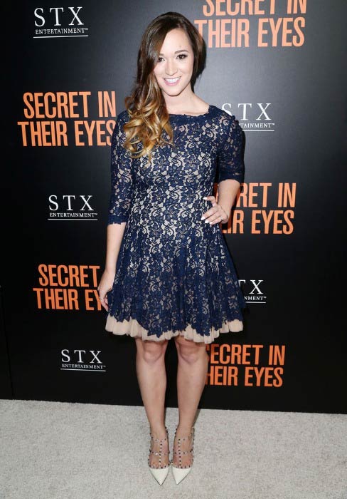 Alisha Marie ved premieren på STX Entertainment's Secret In Their Eyes i november 2015
