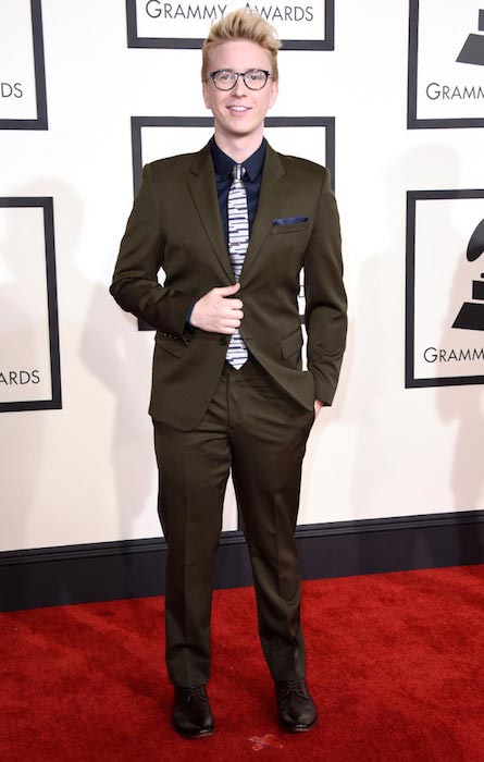 Tyler Oakley ved Grammy Awards 2015