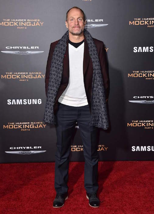 Woody Harrelson ved premieren på Lionsgates The Hunger Games Mockingjay - Del 2 den 16. november 2015