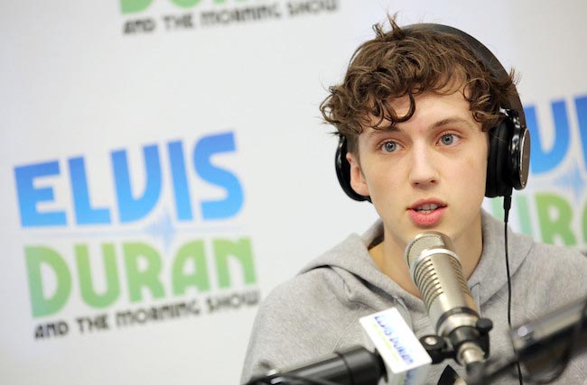 Troye Sivan ved The Elvis Duran Z100 Morning Show i december 2015 i NYC