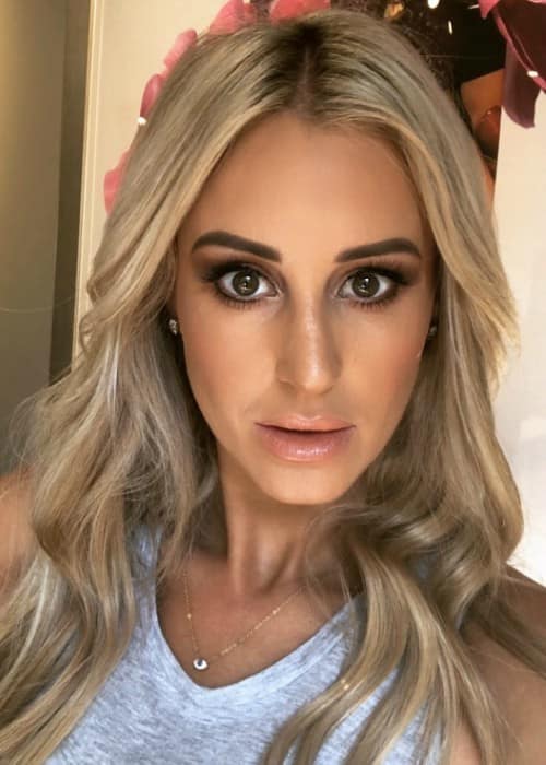 Roxy Jacenko i en Instagram -selfie i januar 2018