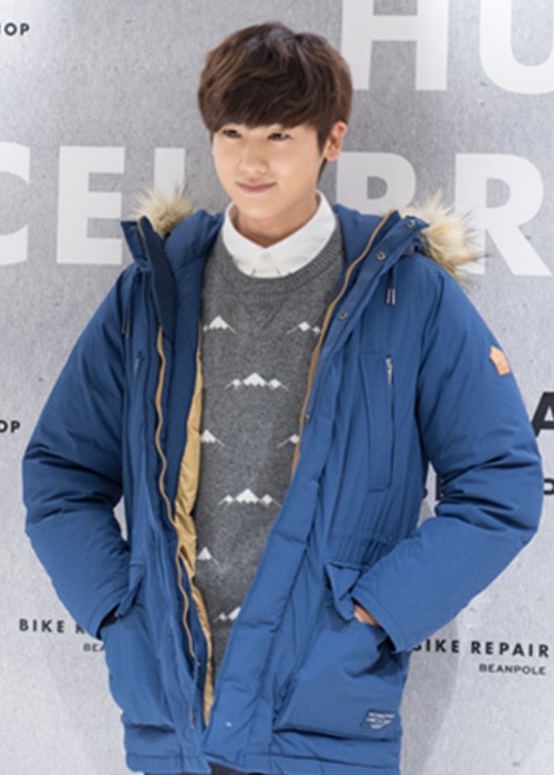 Park Hyung-sik under en begivenhed i december 2014