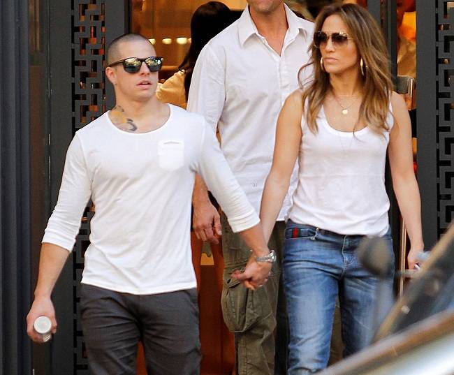 Jennifer Lopez og Casper Smart