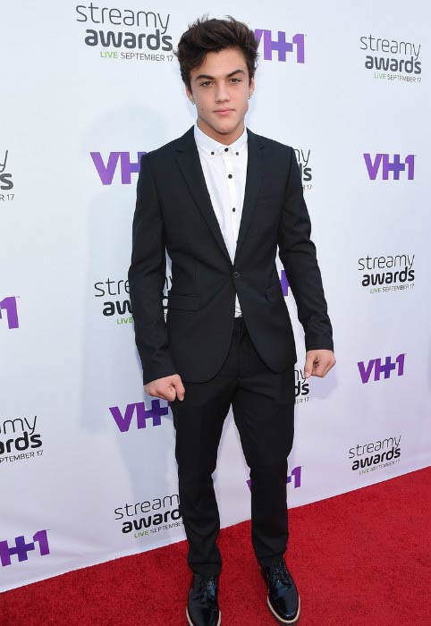 Ethan Dolan ved VH1's 5. årlige Streamy Awards i september 2015