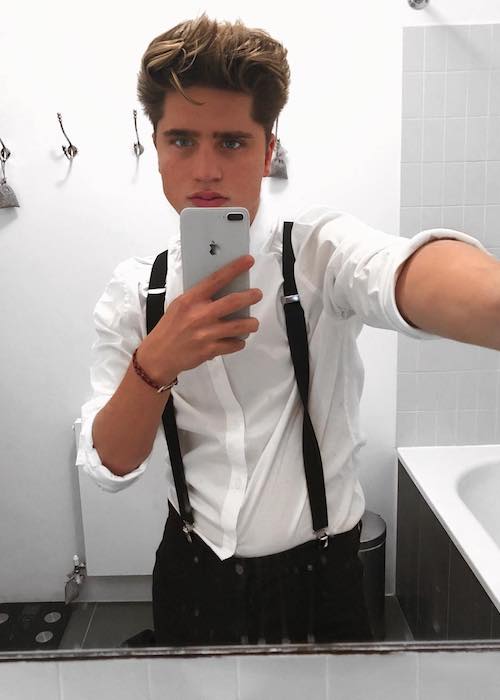 Emilio Martinez i en Instagram -selfie i december 2017