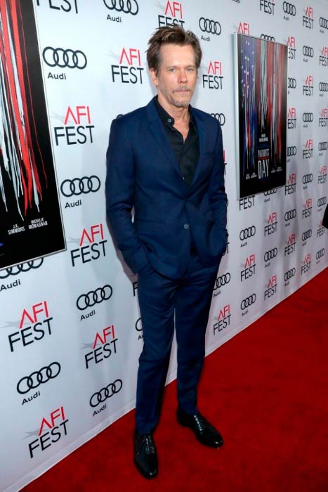 Kevin Bacon på Audi fejrer 'Patriot's Day' på AFI Fest i november 2016