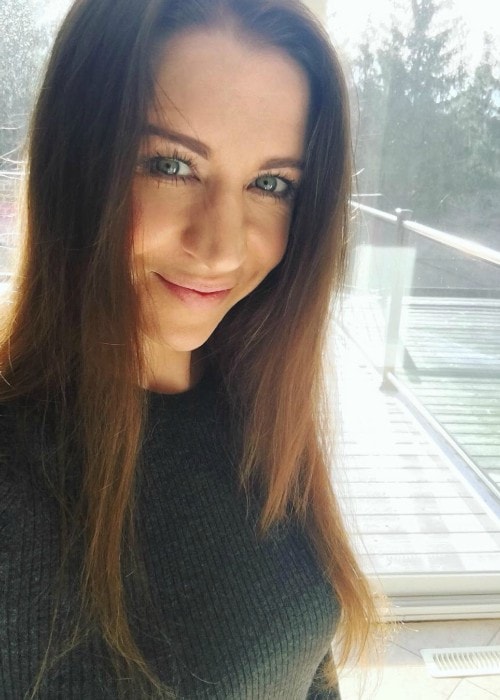 Pattie Mallette nähtynä Instagram-selfiessä tammikuussa 2019