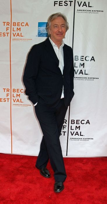 Alan Rickman Tribeca -elokuvajuhlilla vuonna 2007