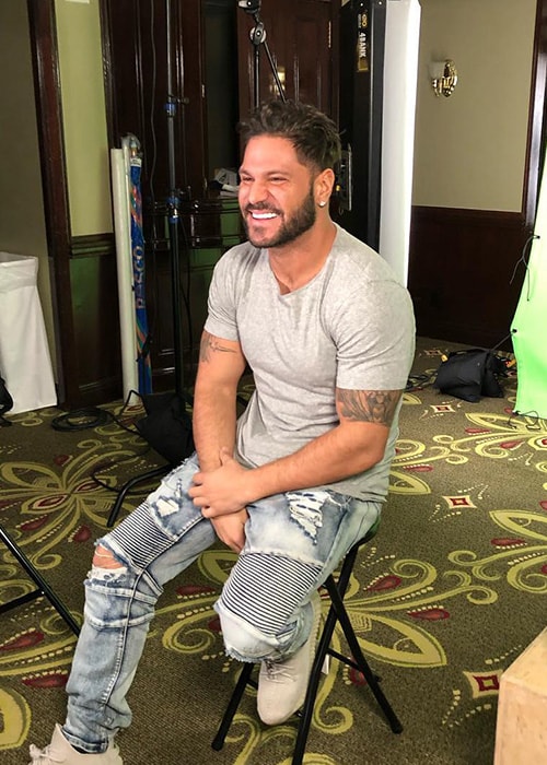 Ronnie Ortiz-Magro sett på Instagram-profilen hans i januar 2019
