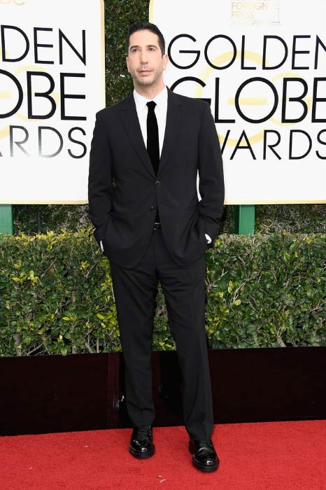 David Schwimmer vuoden 2017 Golden Globe Awards -gaalassa