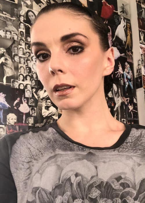 Natalia Osipova selfiessä vuonna 2019 nähtynä