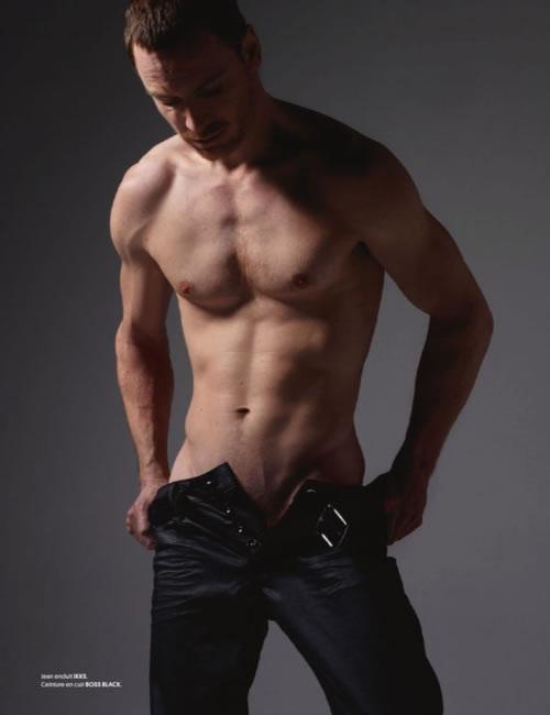 Michael Fassbender shirtless body