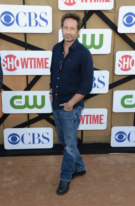 Ο David Duchovny στο CBS και στο Showtime 2013 Summer TCA Party