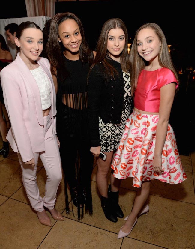 Kendall Vertes, Nia Sioux Frazier, Kalani Hilliker και Maddie Ziegler στο Miss Me and Cosmopolitan's Spring Campaign Launch Event τον Φεβρουάριο του 2016