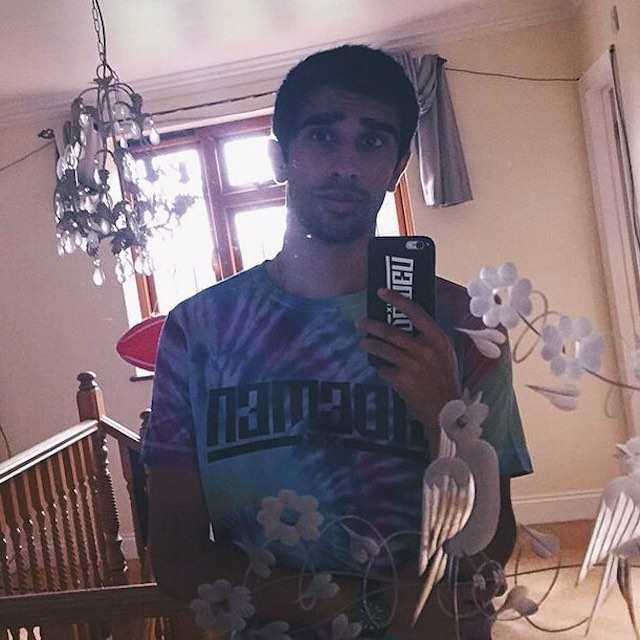 Ο Vikram Barn σε μια selfie στο Instagram το 2016