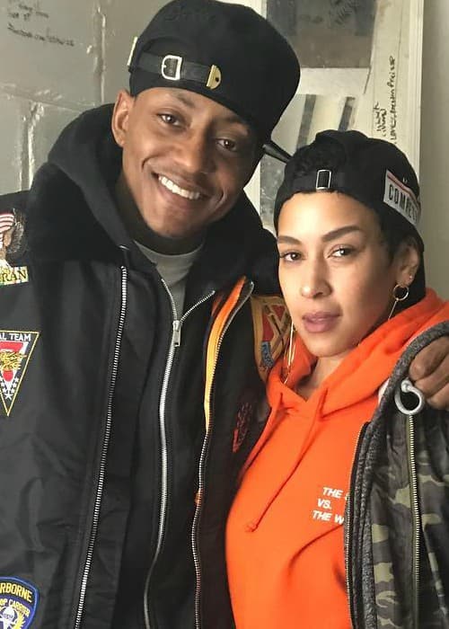Cassidy og Reggae Ratchet sett i april 2018