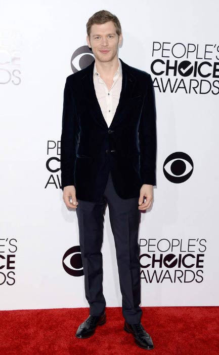 Joseph Morgan na People's Choice Awards v lednu 2014