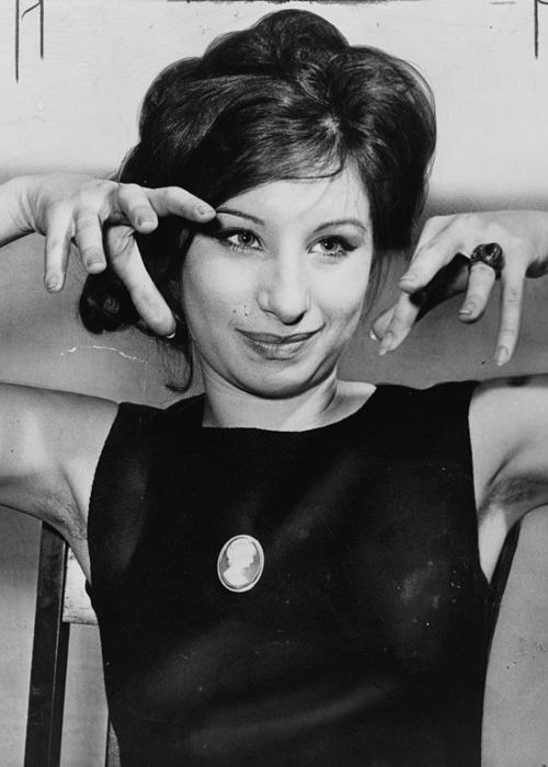 Barbra Streisand, jak je vidět v roce 1962
