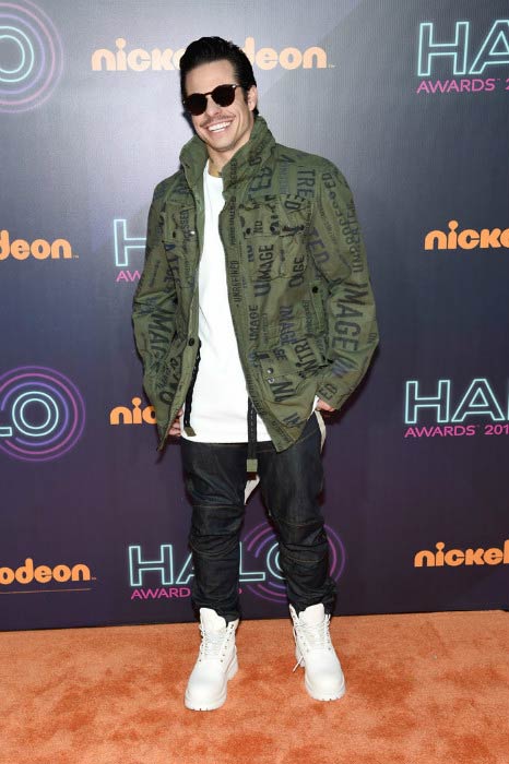 Casper Smart Nickelodeon Halo Awards 2016 -tapahtumassa