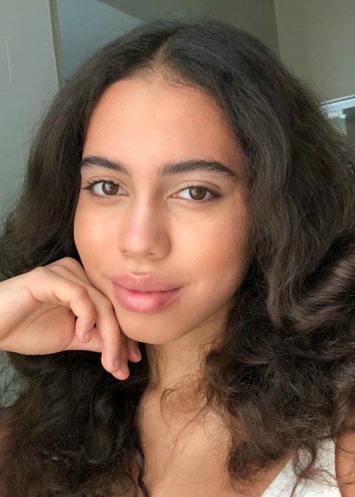 Asia Ray na Instagramovej selfie, ako ju bolo možné vidieť v novembri 2019
