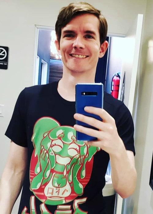 Ross O'Donovan na selfie z června 2019