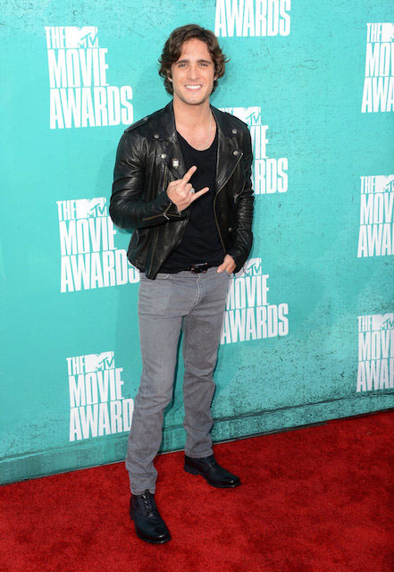 Diego Boneta med podelitvijo nagrad MTV Movie Choice 2012.