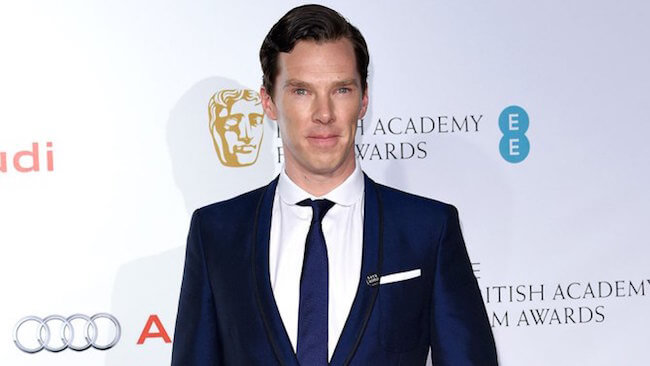 Ο Μπένεντικτ Κάμπερμπατς παρευρίσκεται στα βραβεία BAFTA του 2015