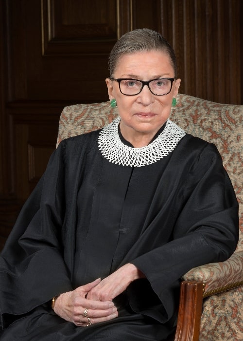 Ruth Bader Ginsburg na uradnem portretu 2016