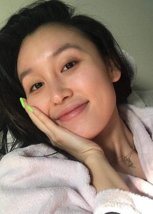 Olivia Sui i en Instagram-selfie som set i december 2018