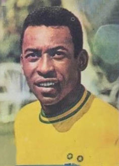 Pelé Panini Trading Card iz leta 1970