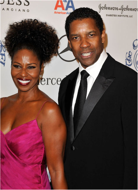 Denzel a Pauletta Washingtonovi.