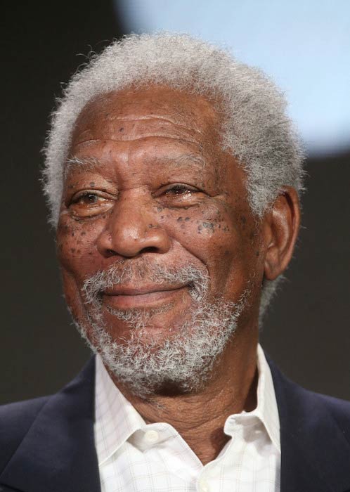 Morgan Freeman na tlačovom turné Asociácie televíznych kritikov 2016 6. januára 2016