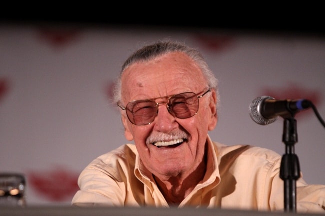 Stan Lee sett på Phoenix Comic-Con i mai 2011