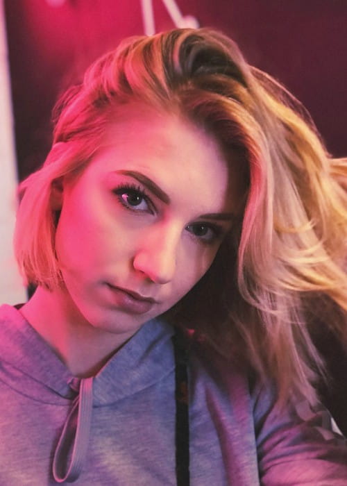 Courtney Miller i en selfie som set i januar 2018