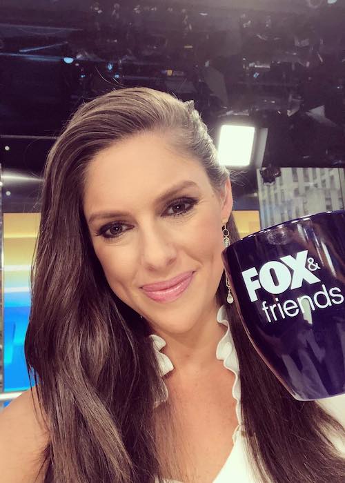 Abby Huntsman hos Fox News Channel Studios i juni 2018