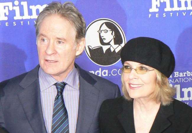 Diane Keaton og Kevin Kline som set i januar 2012