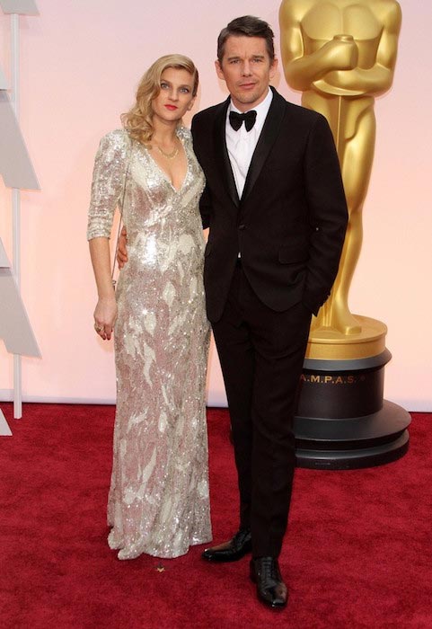 Ethan Hawke og Ryan Hawke ved Academy Awards 2015